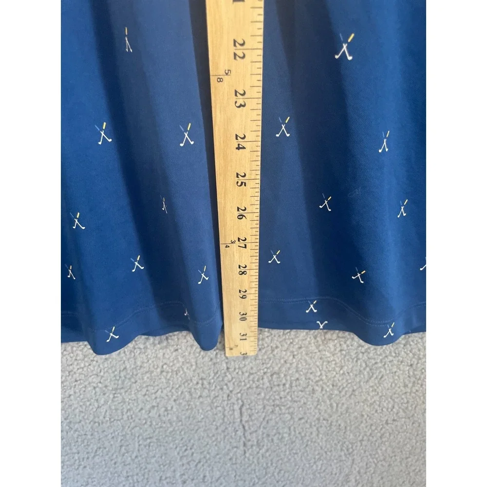 Bermuda Sands Shirt Womens XXL Blue Short‎ Sleeve Polo Casual Preppy